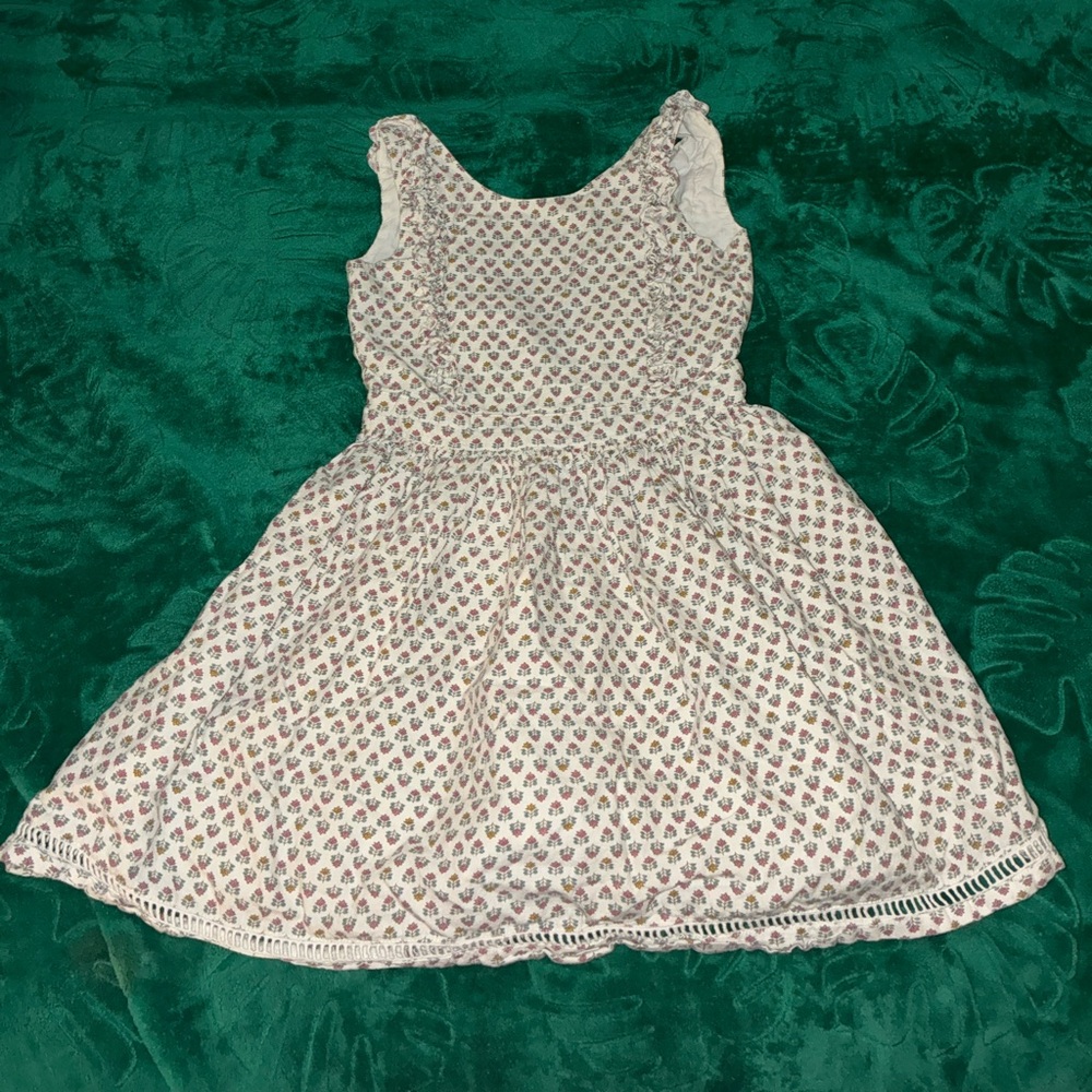 Hope and Henry organic cotton and linen dress size 6-7 EUC